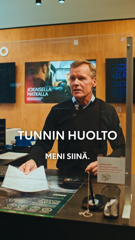 ⏱️ Huolto tunnissa ja takaisin tien päälle! Toyota Kaivokselan tunnin huolto auttaa sinua ...