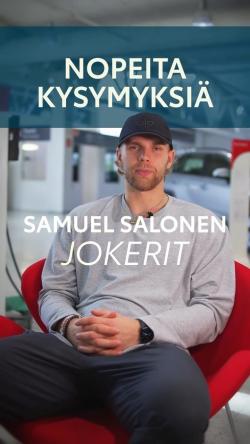 Jokereiden Samuel Salonen @samuelantonn VS. Nopeat kysymykset🔥 #jokerit #toyotakaivoksela ...