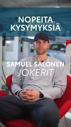 Jokereiden Samuel Salonen @samuelantonn VS. Nopeat kysymykset🔥 #jokerit #toyotakaivoksela ...