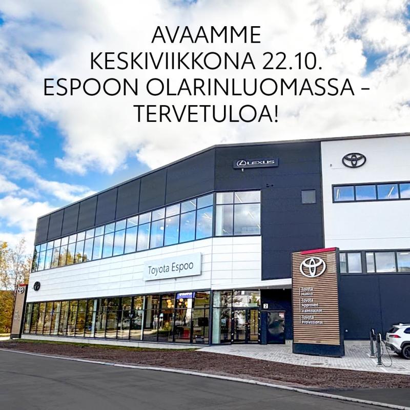 Uusi Espoon liikkeemme avataan keskiviikkona 22.10 Olarinluomassa. Espoon toimipisteemme m...