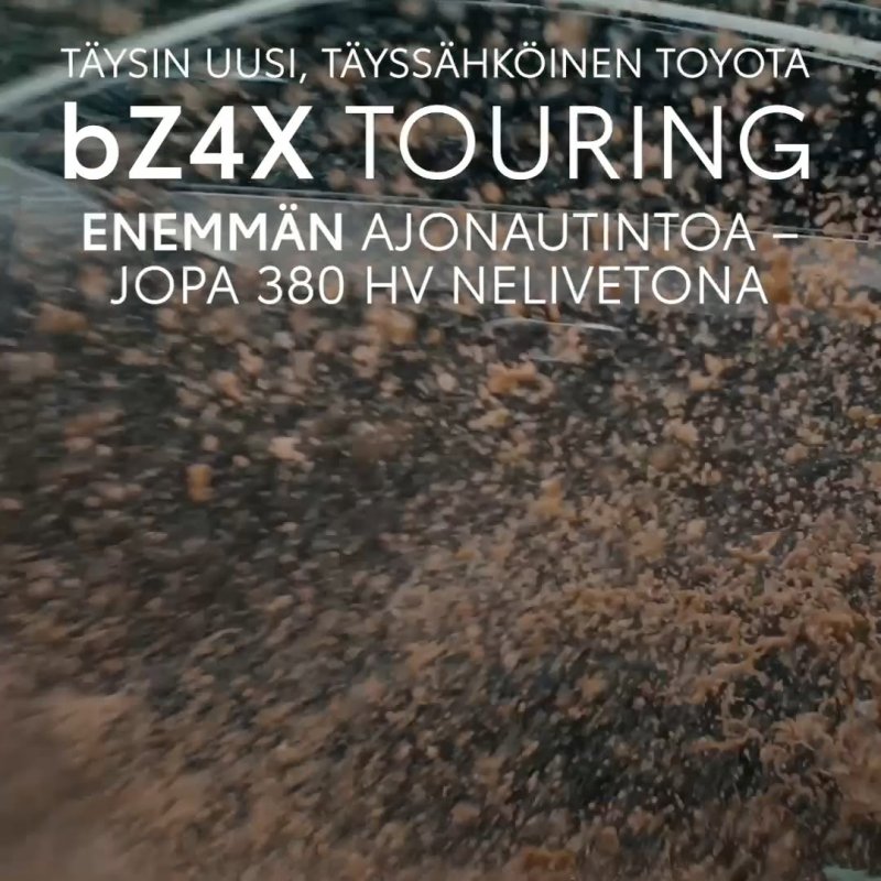 Perheauto. Ja paljon enemmän. Tule tutustumaan uuteen täyssähköiseen perheautoon Toyota bZ...