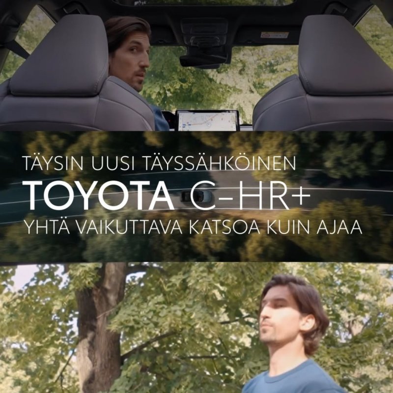 Vahvaa suorituskykyä täyssähköllä - uusi Toyota C-HR+. Nyt neliveto etuvedon hinnalla vali...