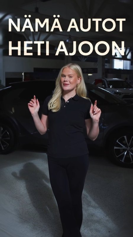 Nämä autot heti ajoon! Tervetuloa auto-ostoksille liikkeisiimme Espoossa tai Kaivokselassa...