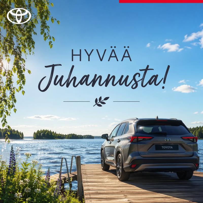 Kirmaamme Juhannuksen viettoon tänään liikkeissämme klo 16.30. Olemme suljettuna perjantai...