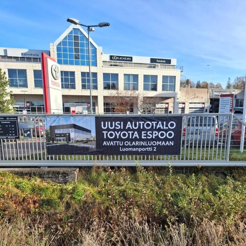 Tätä päivää on odotettu! 💎 Nyt se on auki - uusi autotalomme Espoon Olarinluomassa. Lämpim...