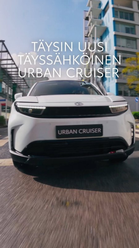 Uusi täyssähköinen Toyota Urban Cruiser nyt nähtävissä ja koeajettavissa Toyota Kaivoksela...