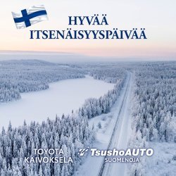 Rauhallisen talvista Itsenäisyyspäivää Suomenojalta ! 

6.12. liikkeemme on kiinni. Tervet...